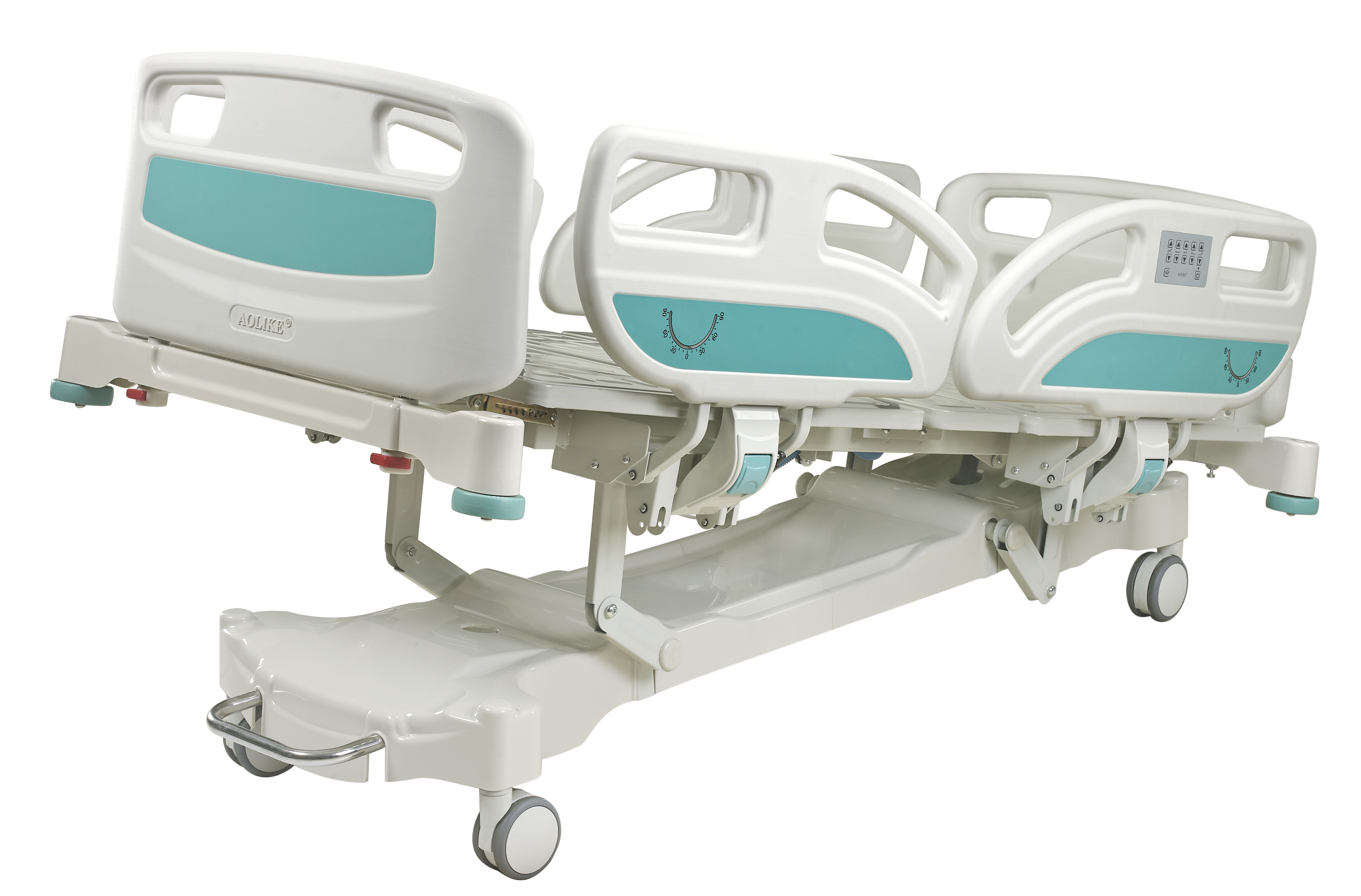 مستشفى AOLIKE ICU 5 وظائف سرير مستشفى كهربائي مع وظيفة CPR