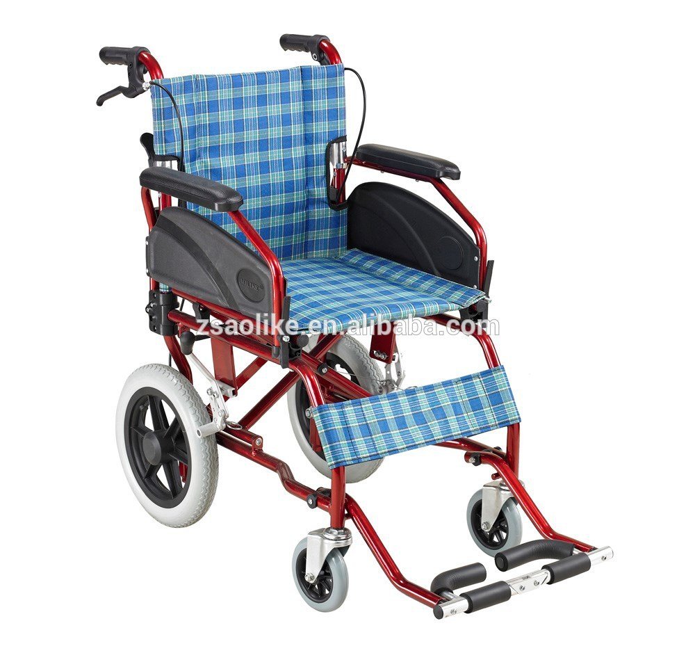 Lightweight aluminum wheelchair for halls ALK902LABJ