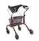Walker Rollator أربع عجلات مع حقيبة تسوق فئة II 1 سنة مجانية قطع الغيار جهاز التدريب 15-20 يوما المشي المساعدات Alk327