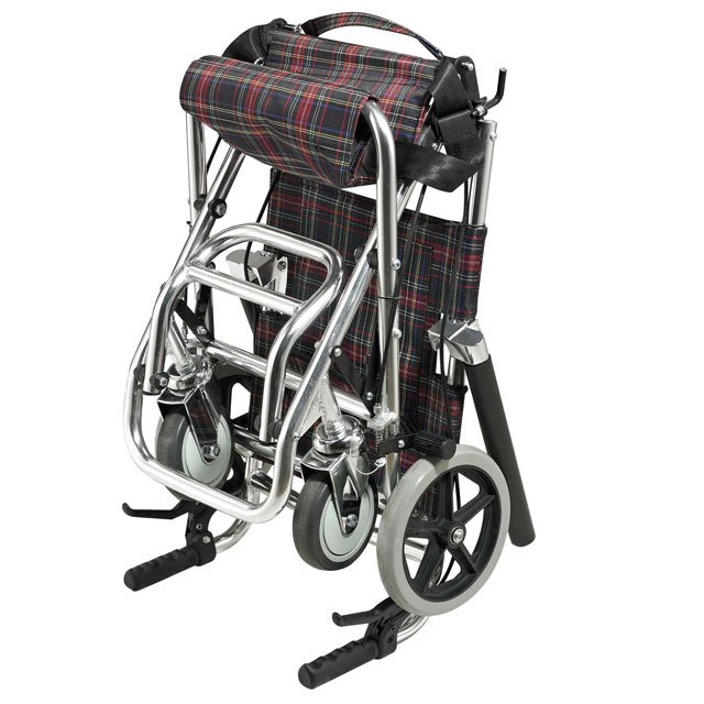 Aluminum alloy nursing ultra facile travel wheelchair ALK900L