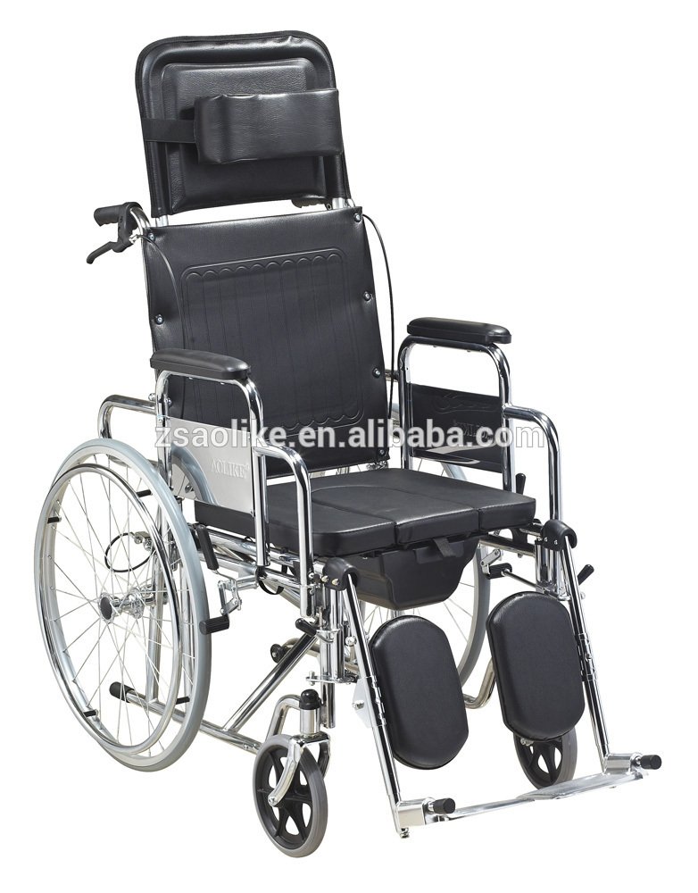 Functional commode wheelchair ALK601GC