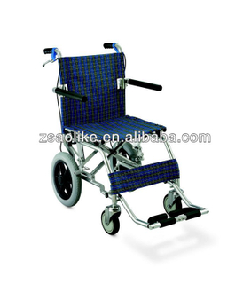 Transport Aluminum Lightweight Wheelchair