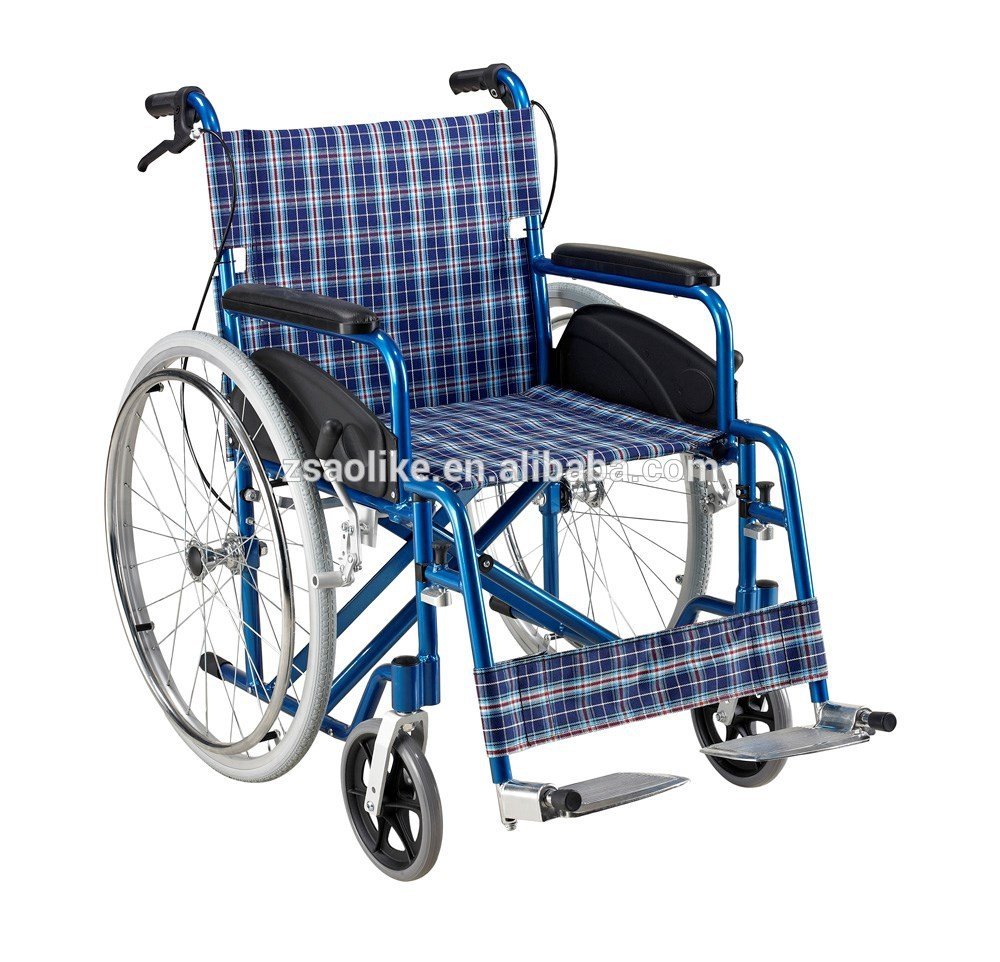 Cheap Aluminum manual wheelchair for halls ALK972LJP-24 "