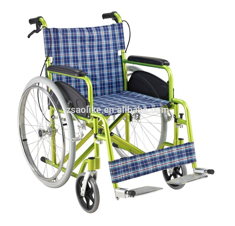 Cheap Aluminum manual wheelchair for halls ALK972LJP-24 "