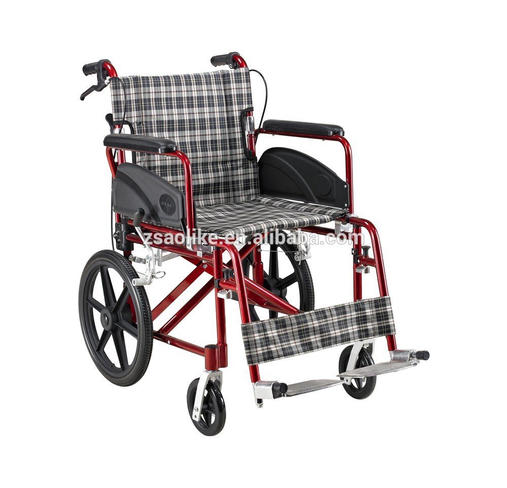 Aluminum lightweight wheelchair for halls ALK973LABJ