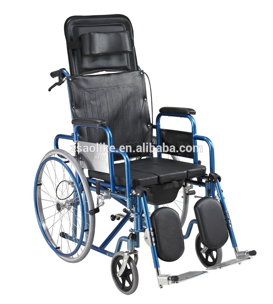 Functional commode wheelchair ALK601GC