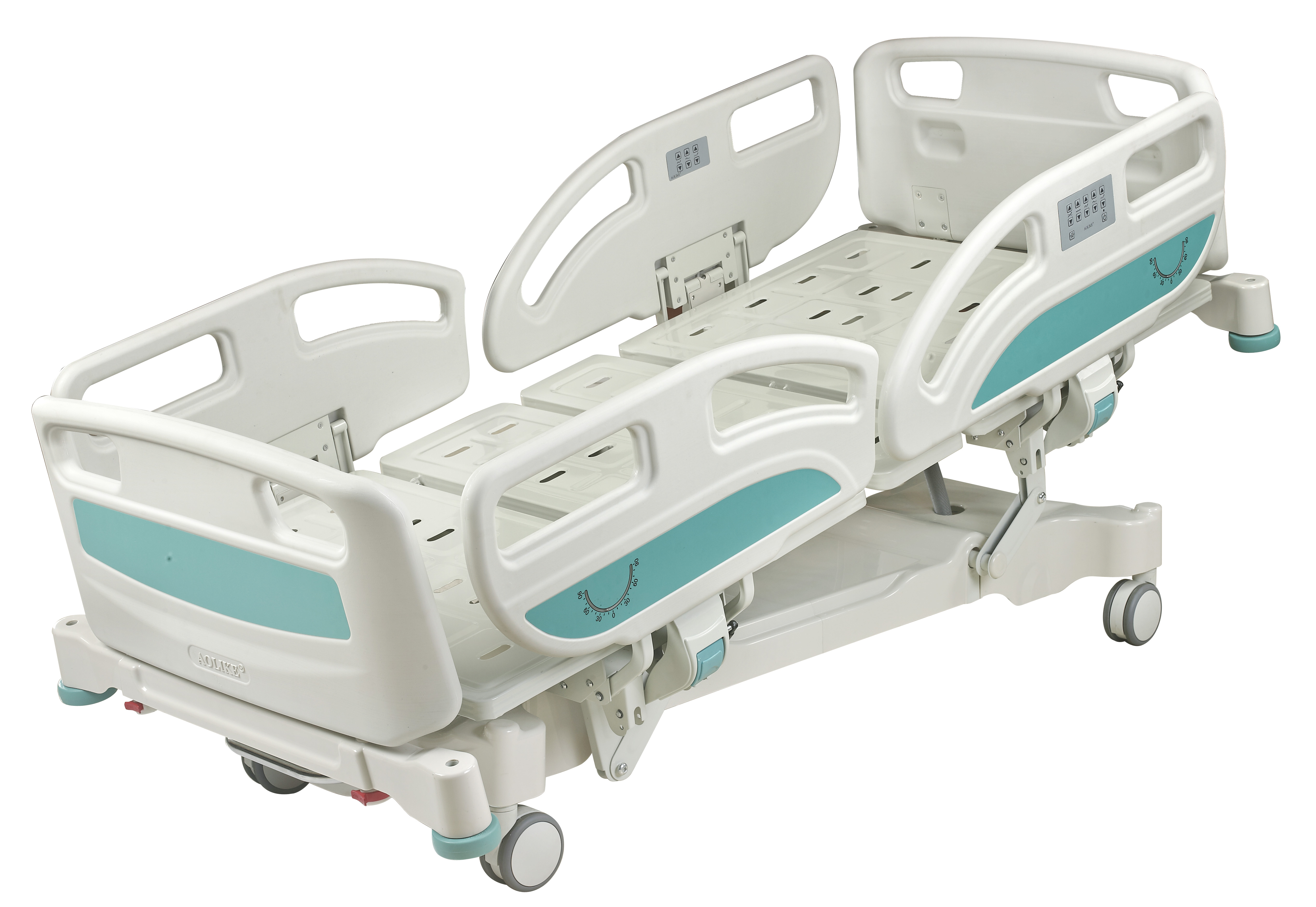 مستشفى AOLIKE ICU 5 وظائف سرير مستشفى كهربائي مع وظيفة CPR