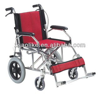 Transport Aluminum Lightweight Wheelchair