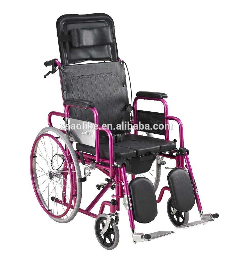 Functional commode wheelchair ALK601GC