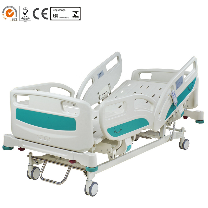 2020 منتجات جديدة نوع جديد Camas de Hospital ICU سرير كهربائي معدن للمستشفى Alk-Ba3001eze قبول OEM 1PSC / CTN 1 سنة، 1 سنة