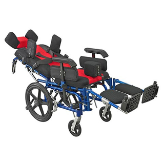 Aluminum alloy brain paralysis wheelchair ALK958LC