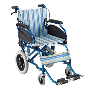 Lightweight aluminum wheelchair for halls ALK902LABJ