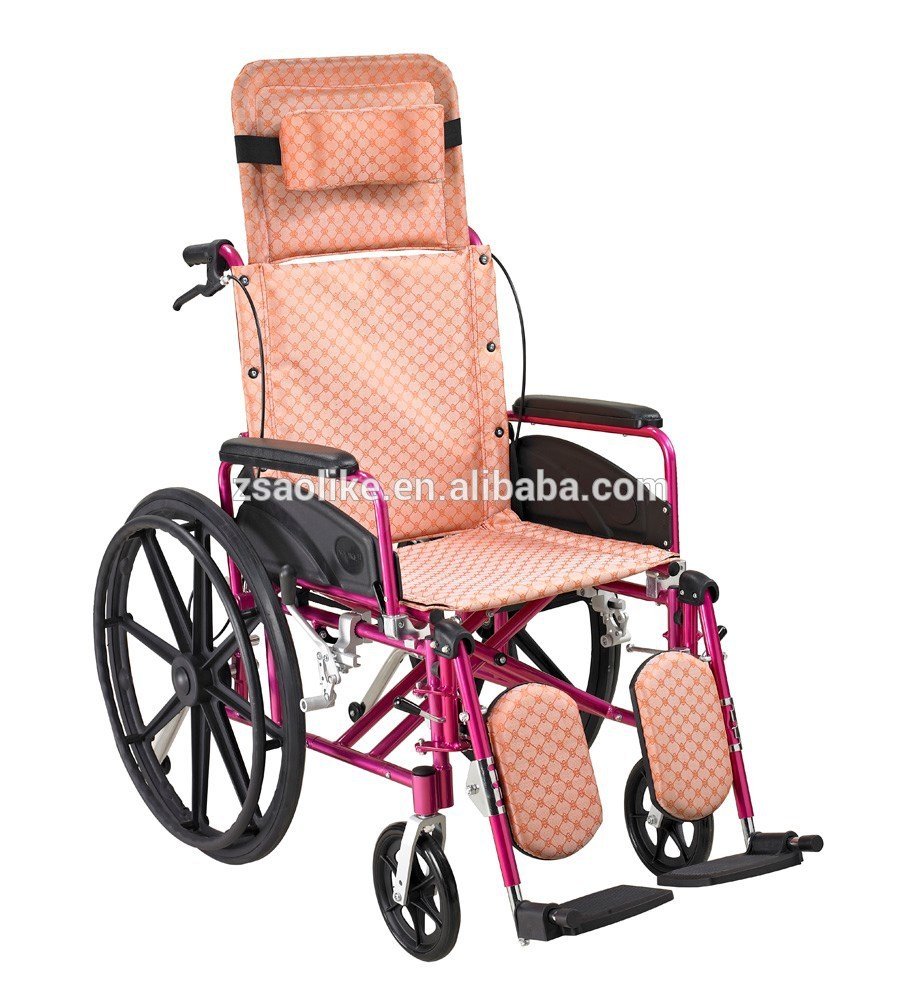 Aluminum manual wheelchair for halls ALK954LBGC