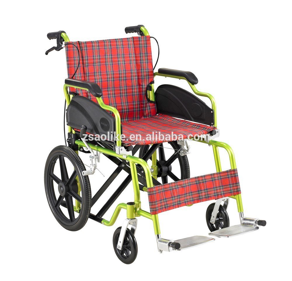 Aluminum lightweight wheelchair for halls ALK910LBJ