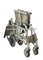Transport Aluminum Lightweight Wheelchair