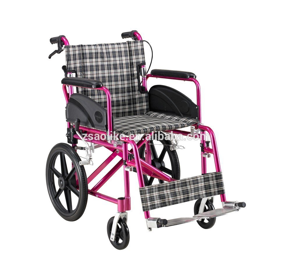 Aluminum lightweight wheelchair for halls ALK973LABJ