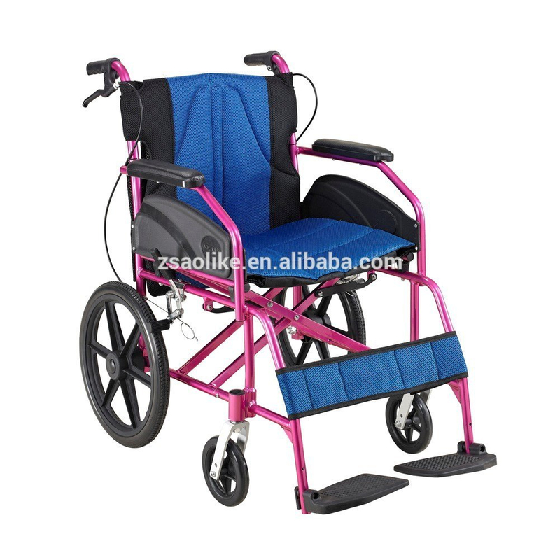 Economic Aluminum lightweight wheelchair for halls ALK867LAJ