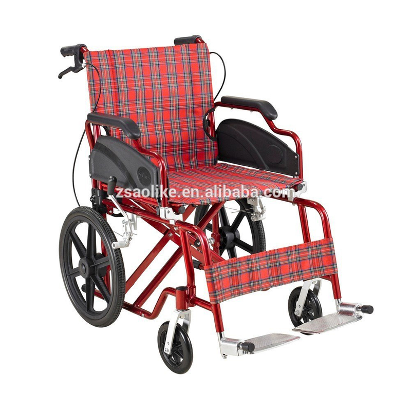 Aluminum lightweight wheelchair for halls ALK910LBJ