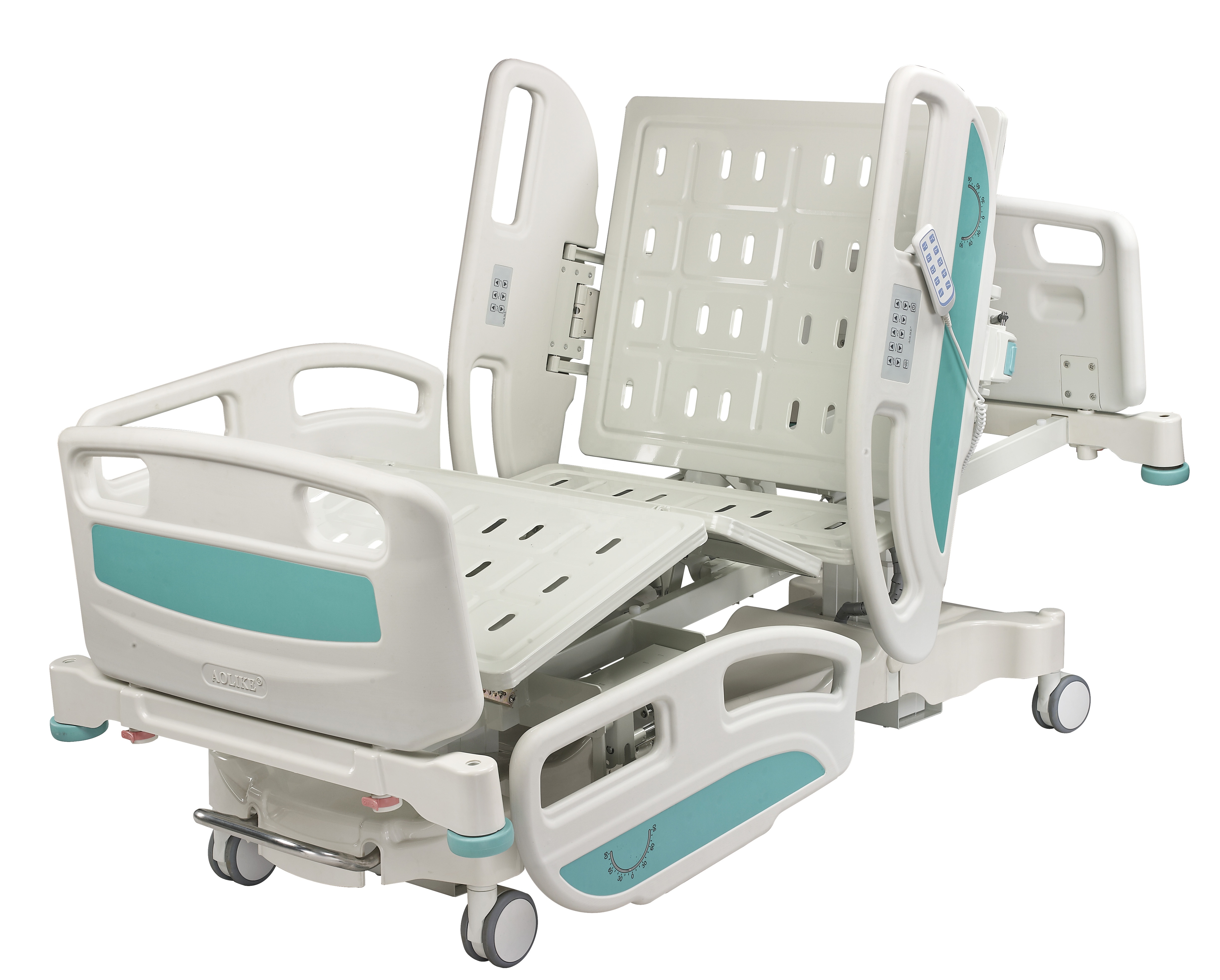 متقدم 5 وظيفة CE ISO الجودة الكهربائية ICU الأسرة المستشفى الإيطالي المعادن icu غرفة 1 سنة، 1 سنة 240kgs موقف كرسي غير مستخدم