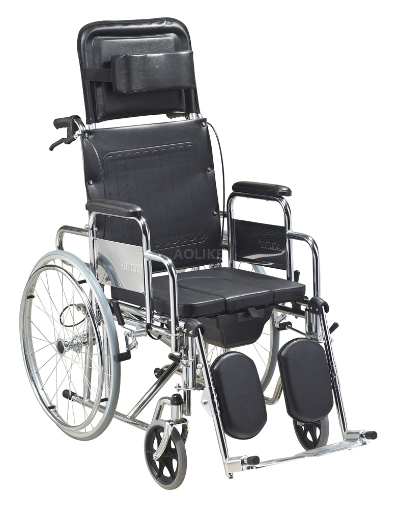 ديلوكس الصلب دليل كراسي متحركة للبيع Alk601GC-46