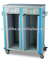 Double-copy medical record cart