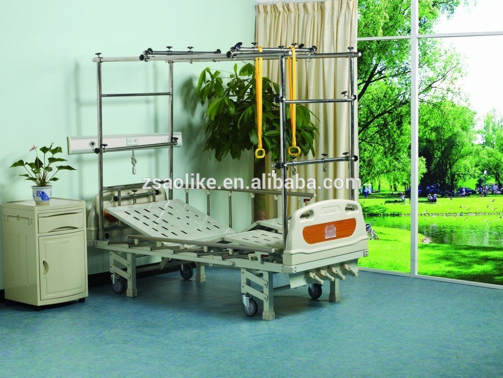 CE، FDA مصدق الصلب الإطار العظام السرير الجر