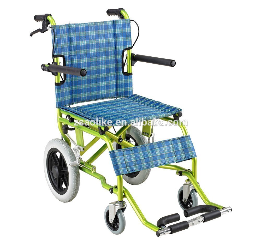 Lightweight aluminum wheelchair for halls ALK902LBJ