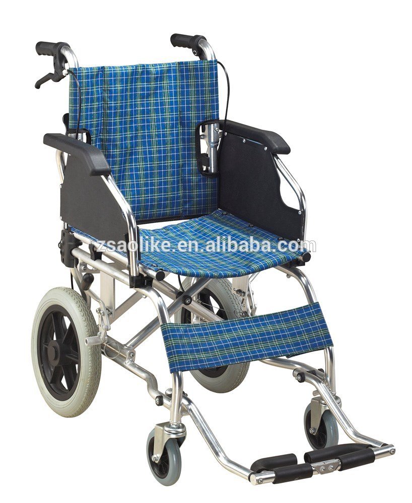 Lightweight aluminum wheelchair for halls ALK902LABJ