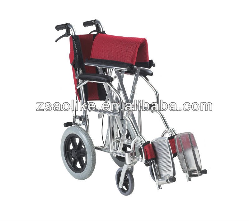 Transport Aluminum Lightweight Wheelchair