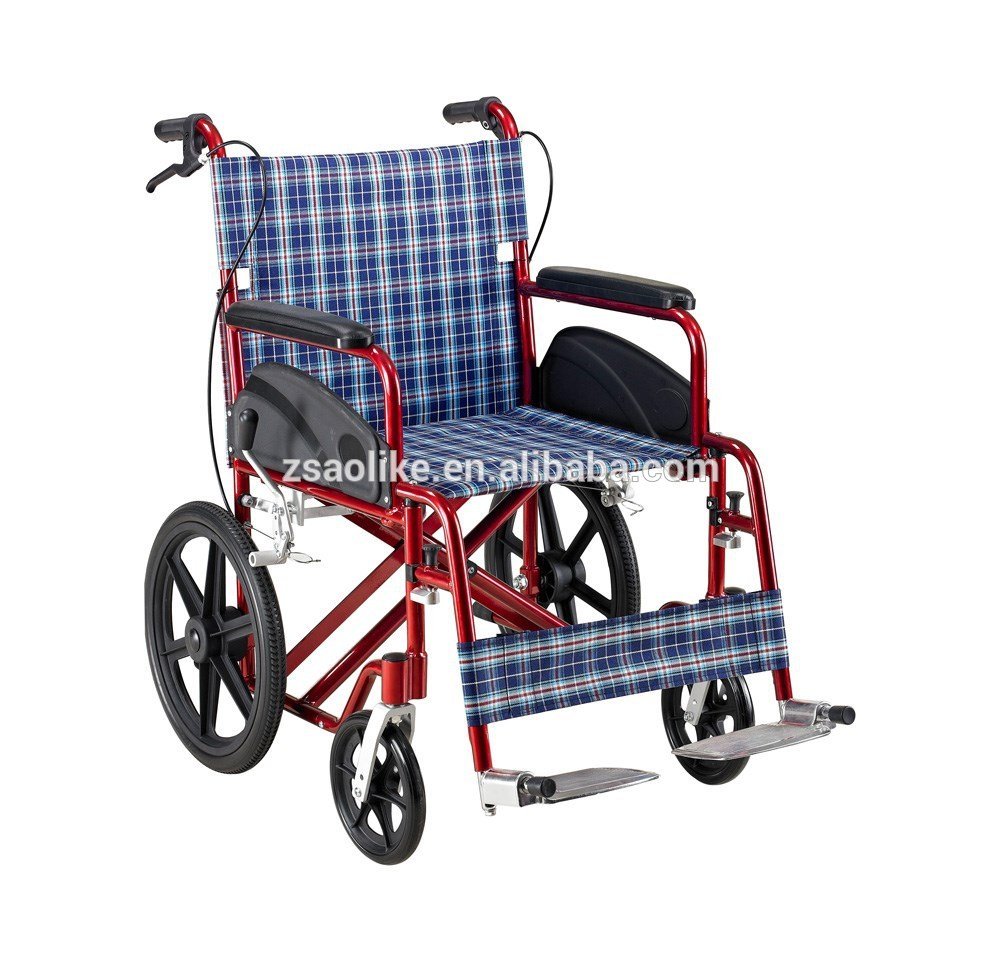 Aluminum lightweight wheelchair for halls ALK973LABJ