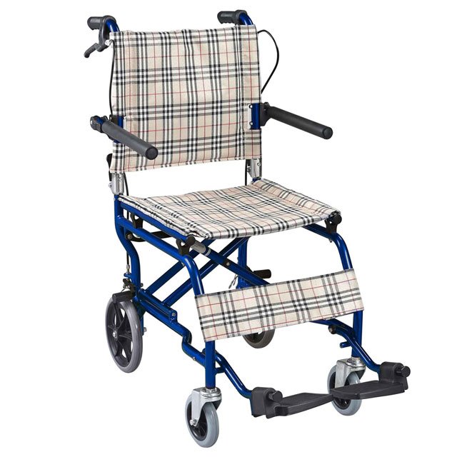 Aluminum alloy nursing ultra facile travel wheelchair ALK901LAJ
