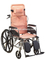 Aluminum manual wheelchair for halls ALK954LBGC