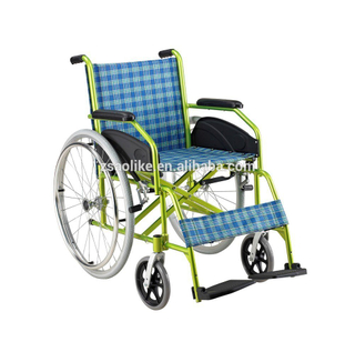 Economic Aluminum manual wheelchairs for halls ALK868LP
