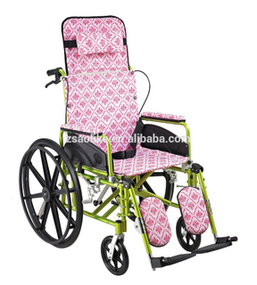 Aluminum manual wheelchair for halls ALK954LBGC