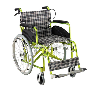 Aluminum manual wheelchair for knows them ALK908LAJP