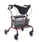 Walker Rollator أربع عجلات مع حقيبة تسوق فئة II 1 سنة مجانية قطع الغيار جهاز التدريب 15-20 يوما المشي المساعدات Alk327
