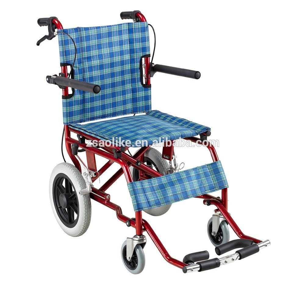 Lightweight aluminum wheelchair for halls ALK902LBJ