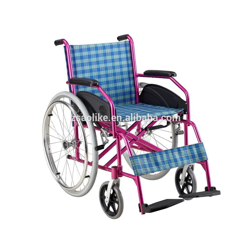 Economic Aluminum manual wheelchairs for halls ALK868LP